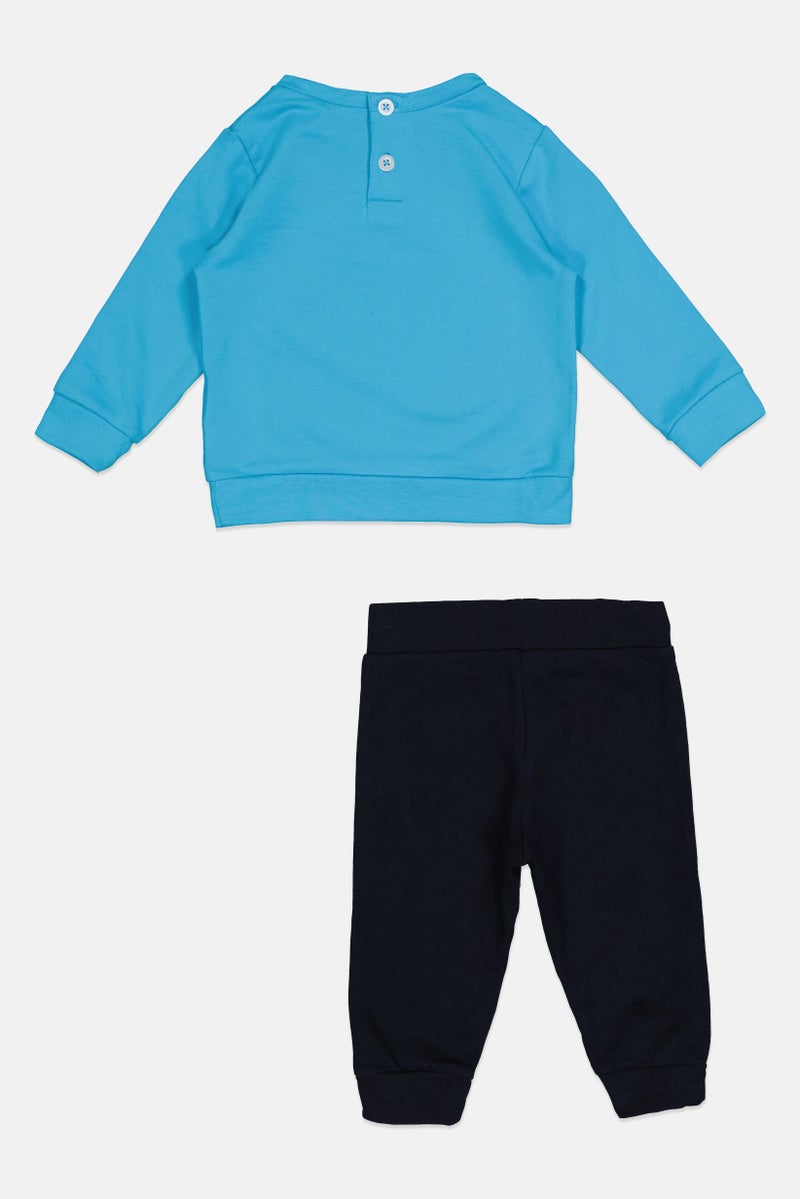 guru Toddlers Girl Graphic Print Sweatshirt And Sweatpants Set, Multicolor - Image 2